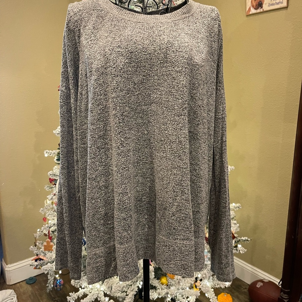 Lucky Brand Women's Heathered Gray Sweater